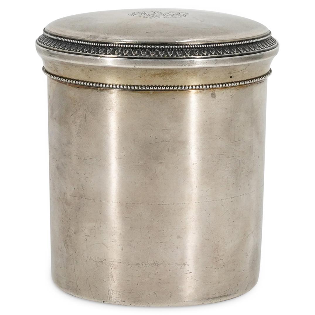 American Sterling Silver Tobacco Jar (1 of 5)