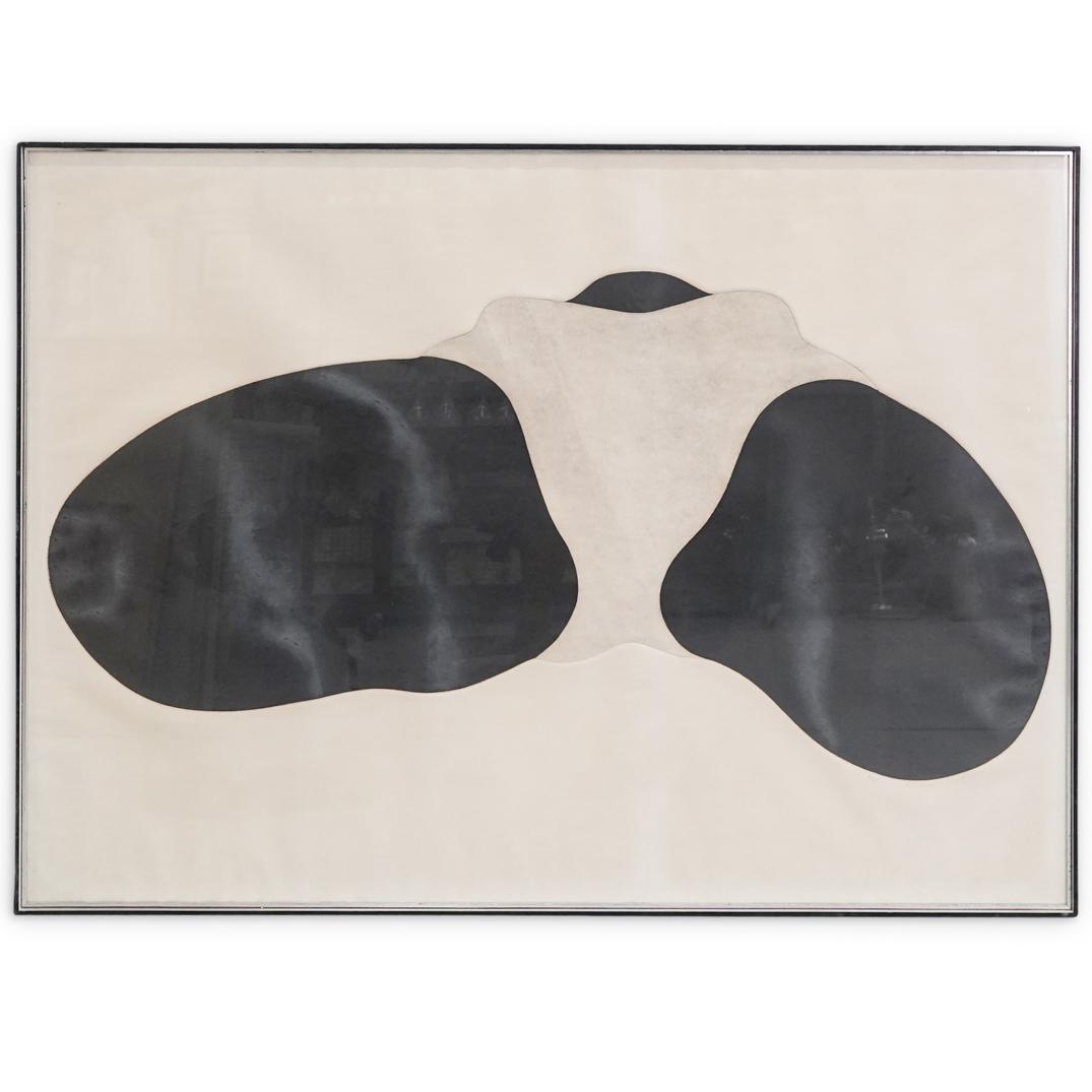 Large Mid Century Signed Lithograph (1 of 5)