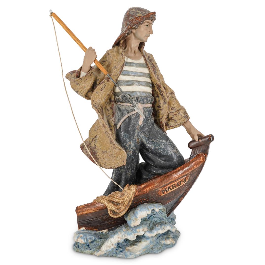 Lladro "The Harpooner Maru I" Porcelain Figurine (1 of 8)