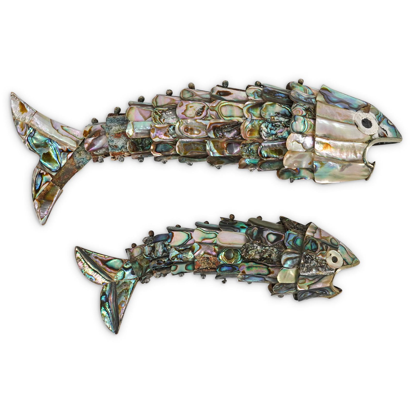 (2 Pc) Castillo Style Abalone Bottle Opener (1 of 5)