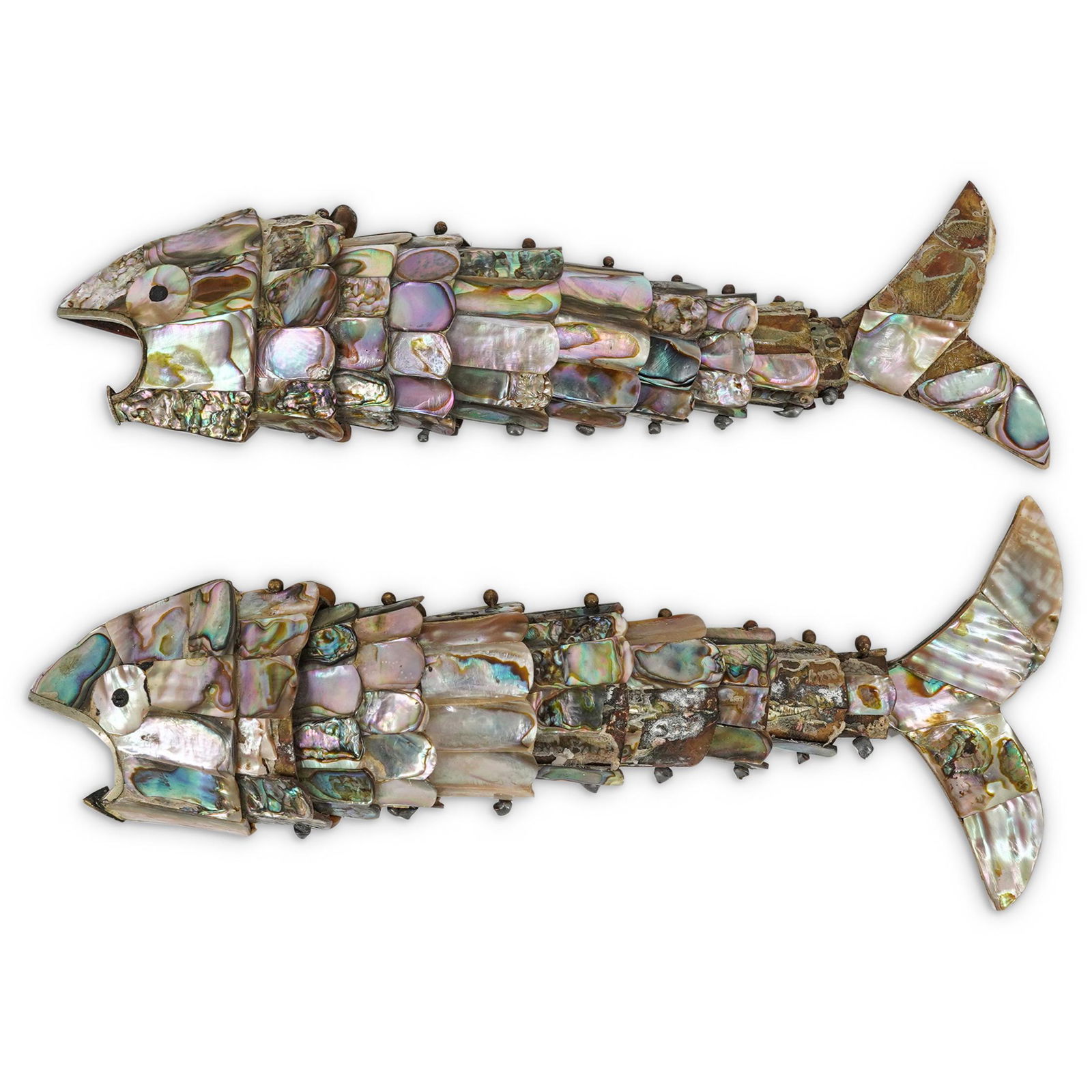 (2 Pc) Castillo Style Abalone Bottle Opener (1 of 5)