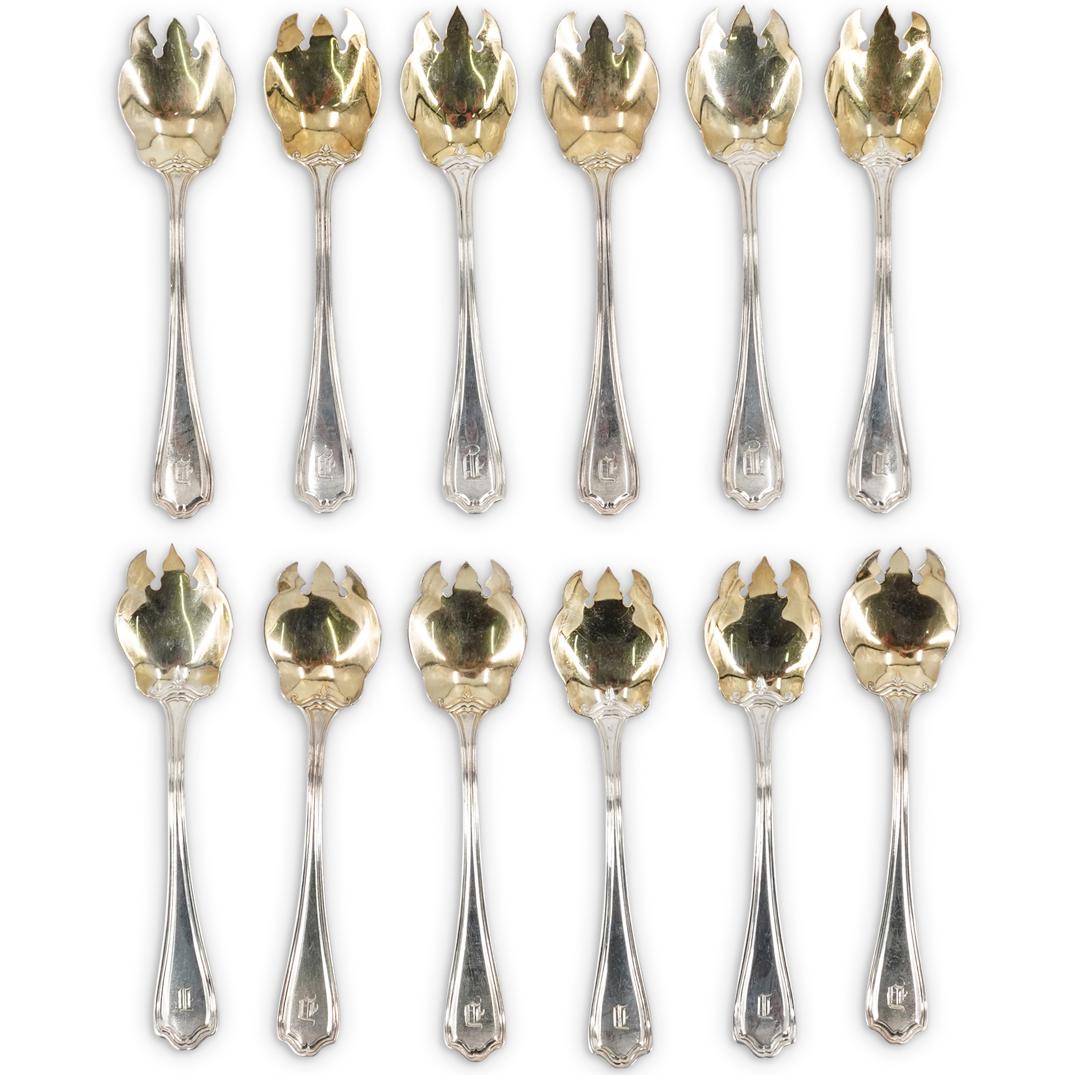 (12Pc) Reed & Barton Sterling Silver Spoon Set (1 of 5)