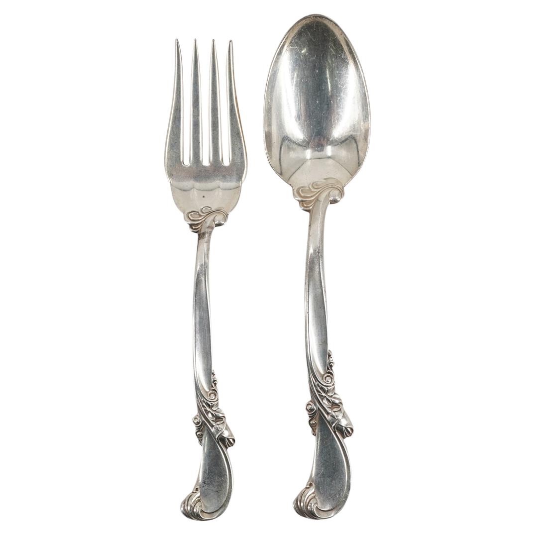 (2pc) Wallace Sterling Serving Set (1 of 8)