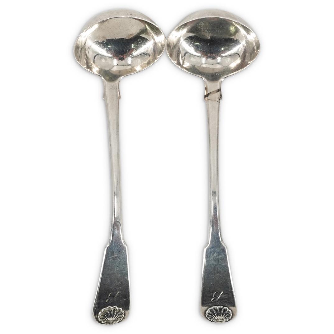 (2Pc) English Coin Silver Ladles (1 of 7)