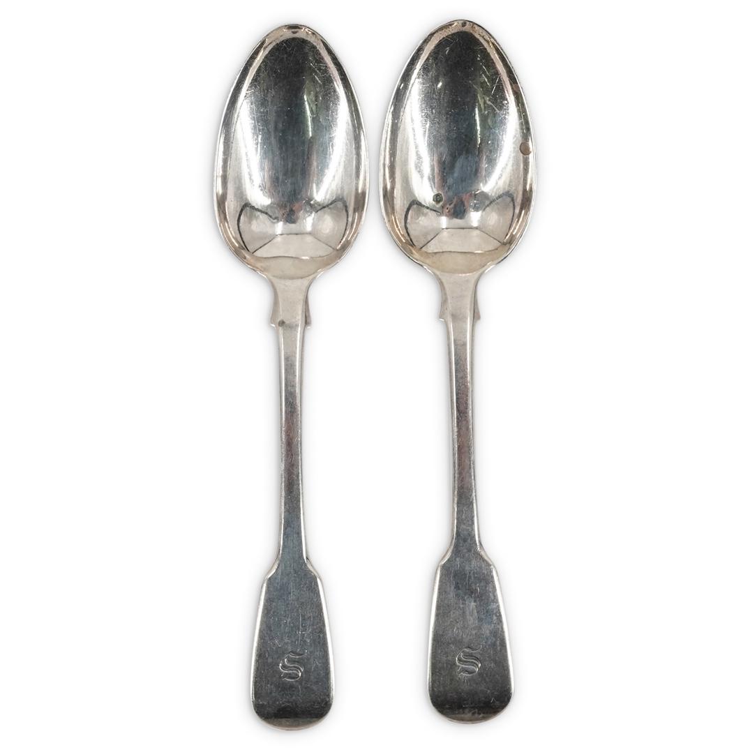 (2 pc) Sterling William Eaton Spoons (1 of 5)
