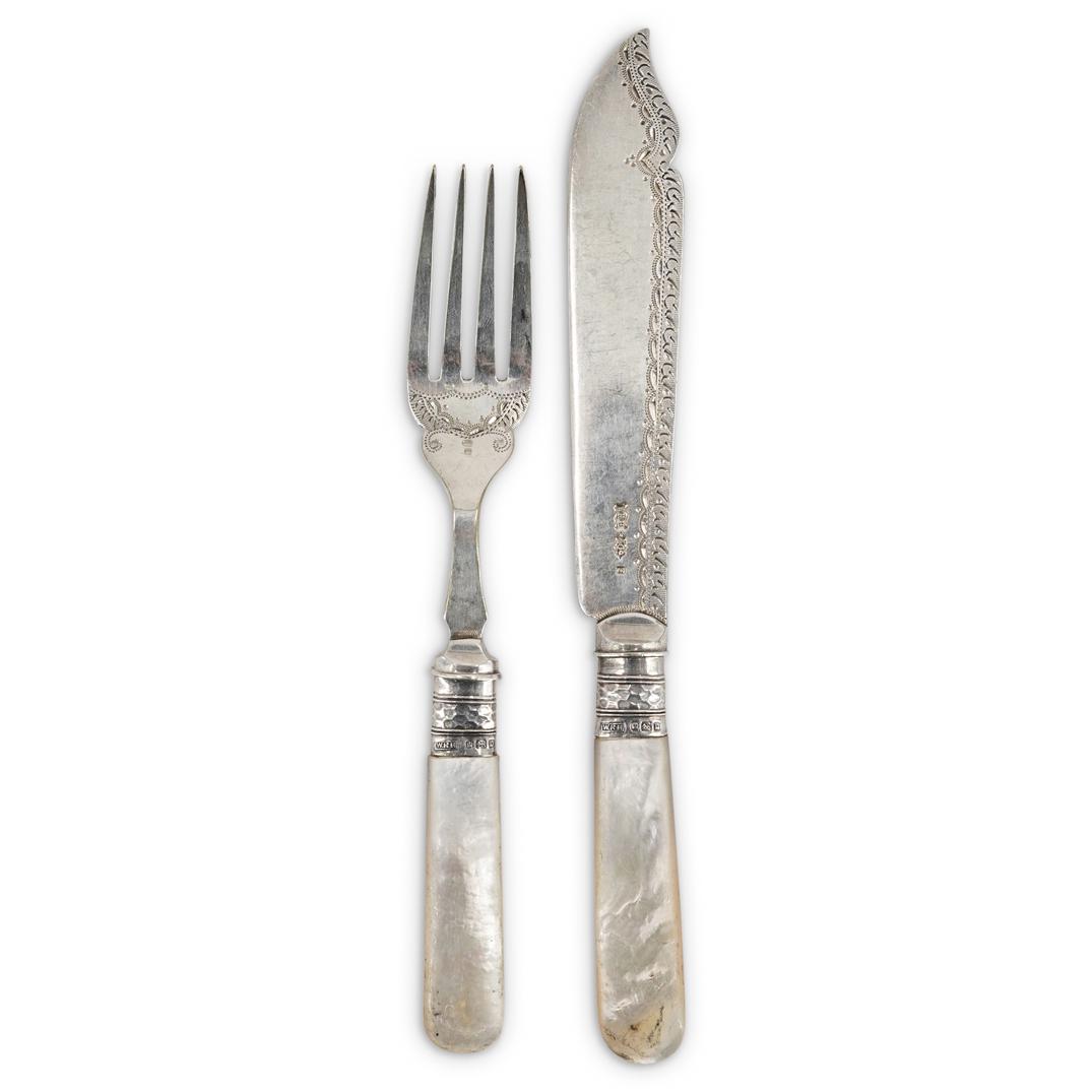 (2 pc) WR Humphreys And Co Fork And Knife (1 of 5)