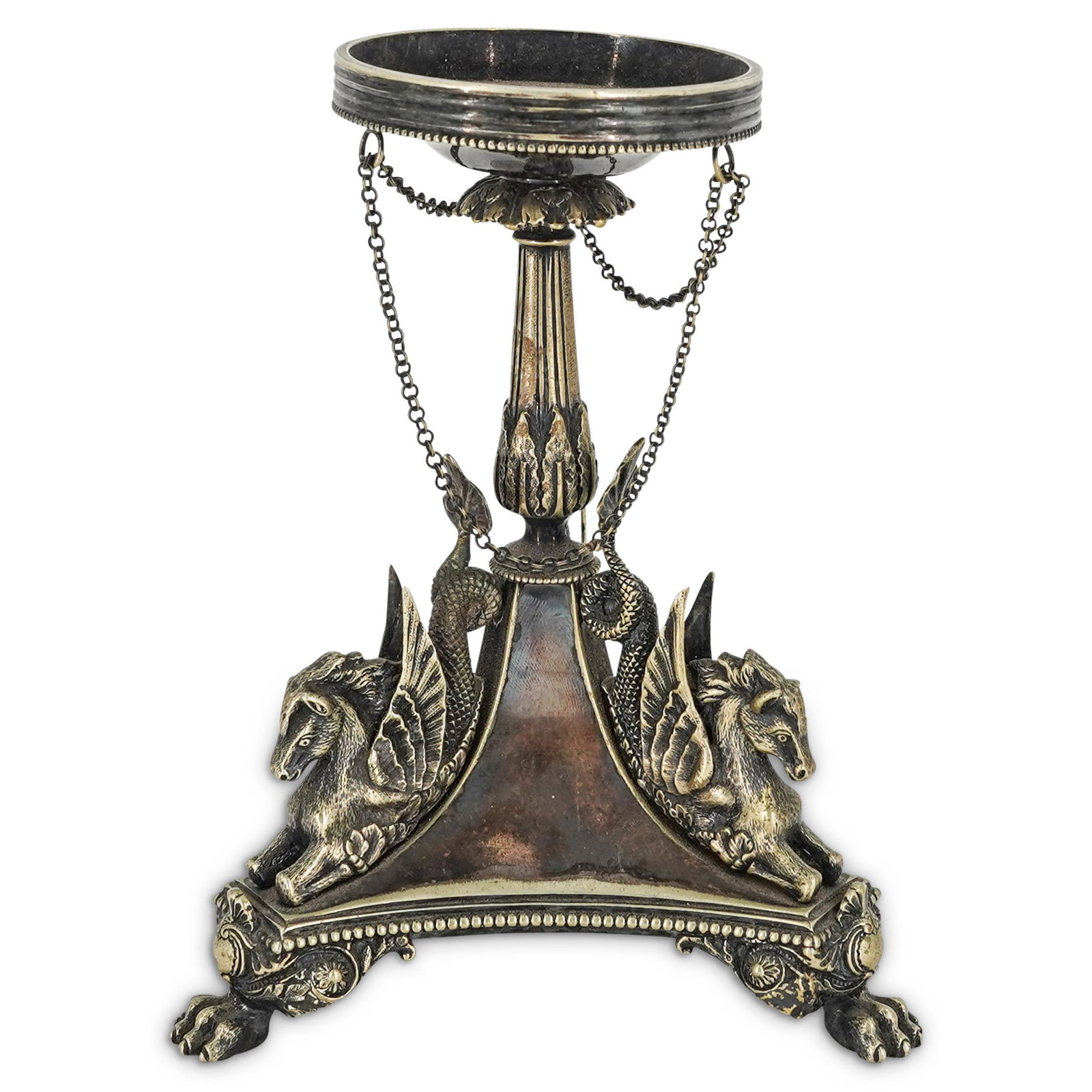 Mappin Brothers Silver Plate Figural Centerpiece (1 of 7)