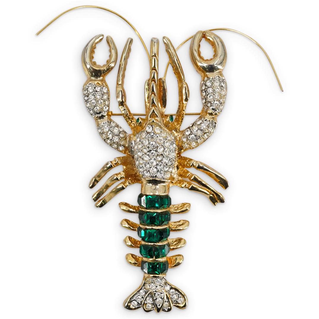 Designer Lobster Brooch (1 of 2)