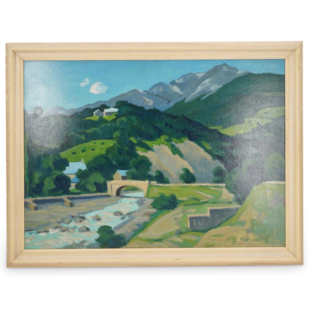 "Le Pont de Pierre" by Pierre Edmond PÃ©radon (1 of 6)