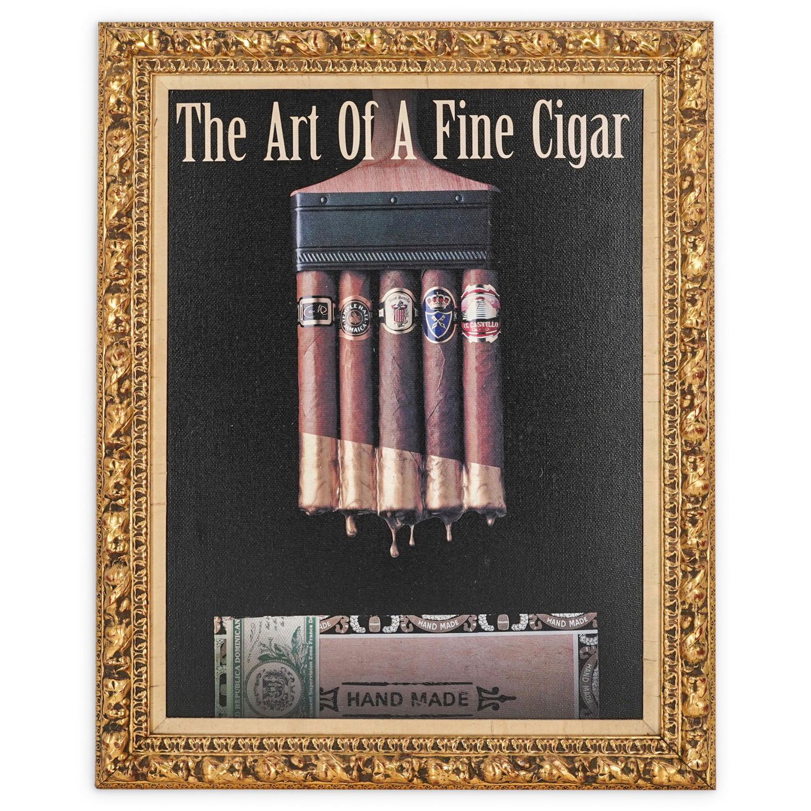 "The Art Of A Fine Cigar" Giclee