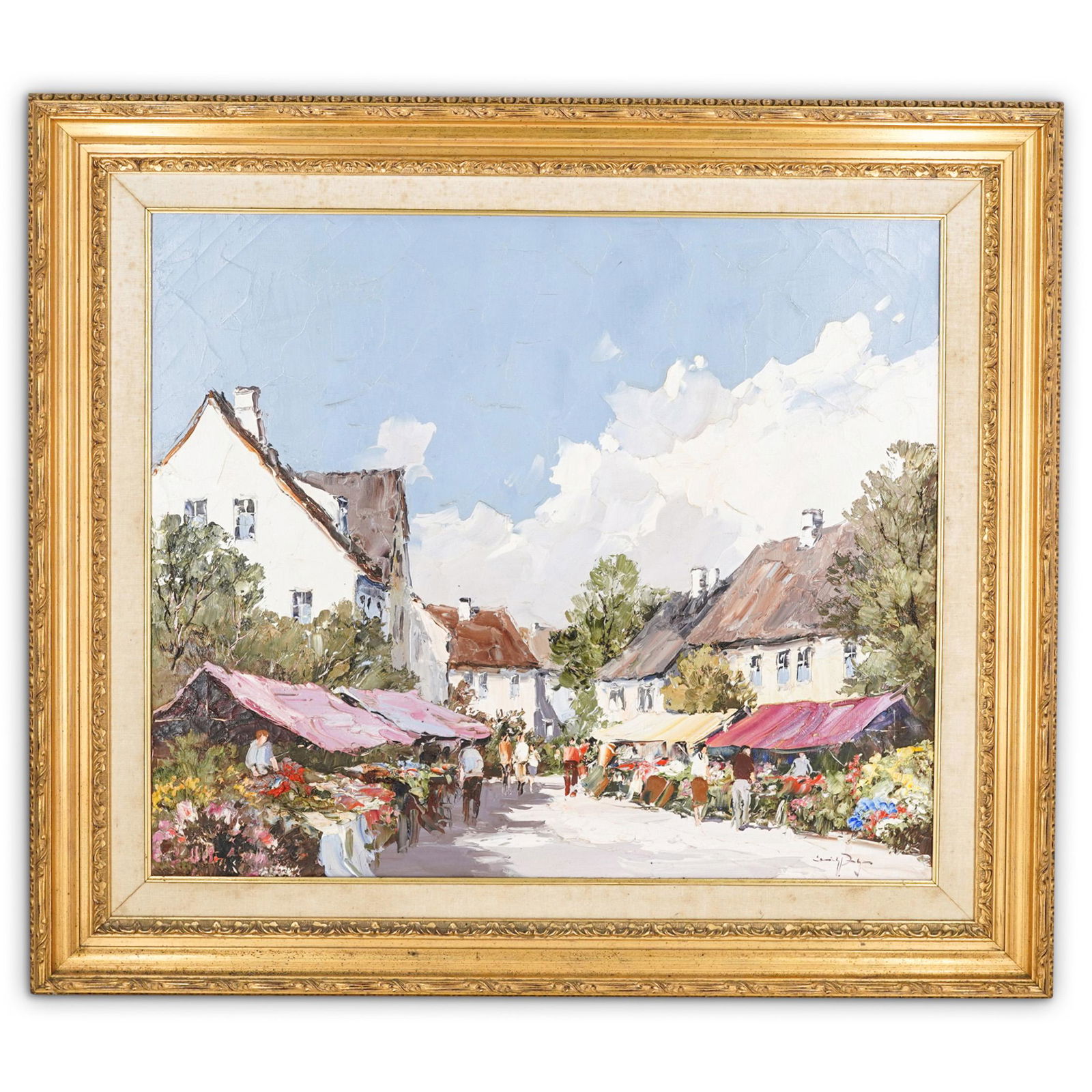 Erich Paulsen (b. 1932) "Alpine Village In Summer" (1 of 11)