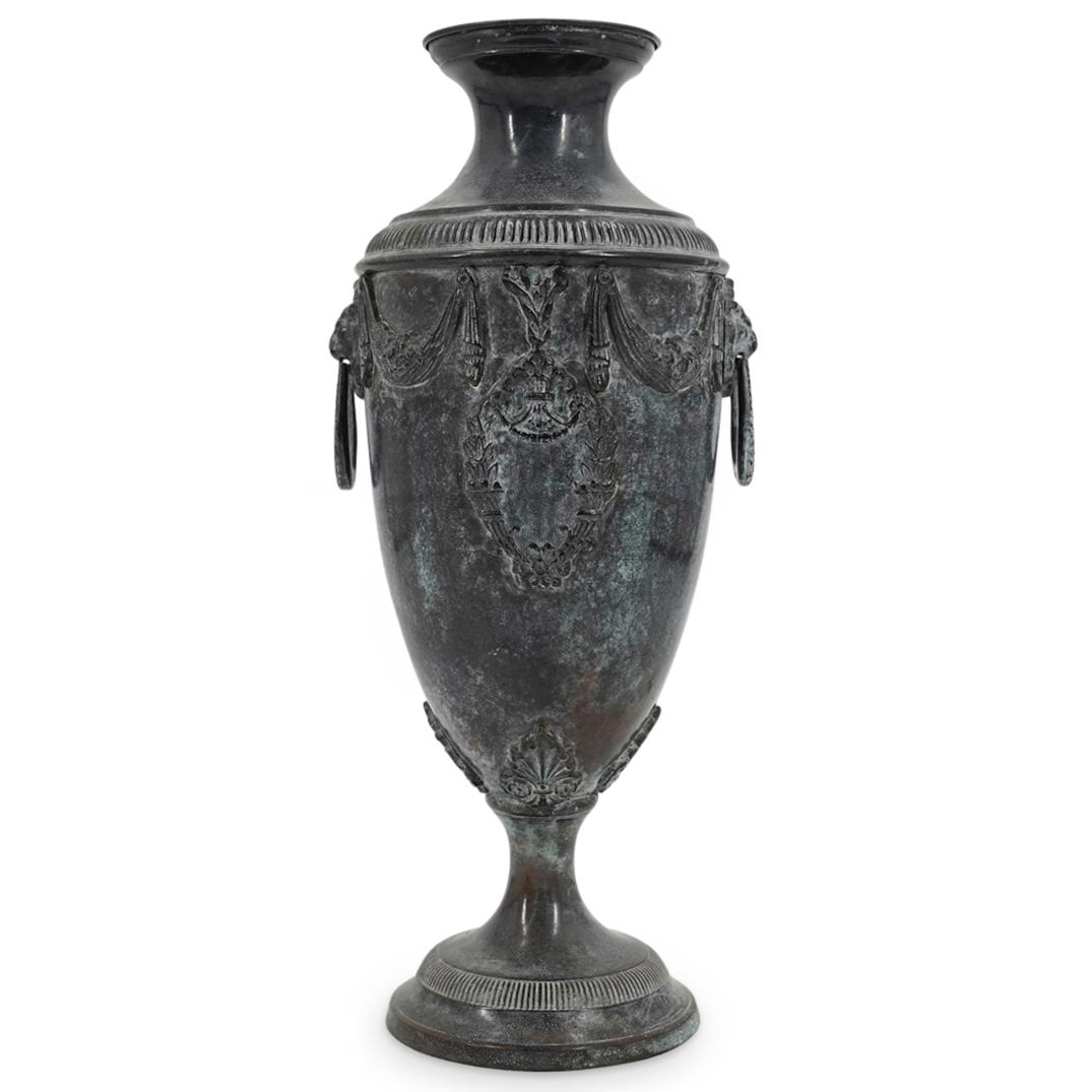 Mixed Metal Greco Roman-style vase (1 of 4)