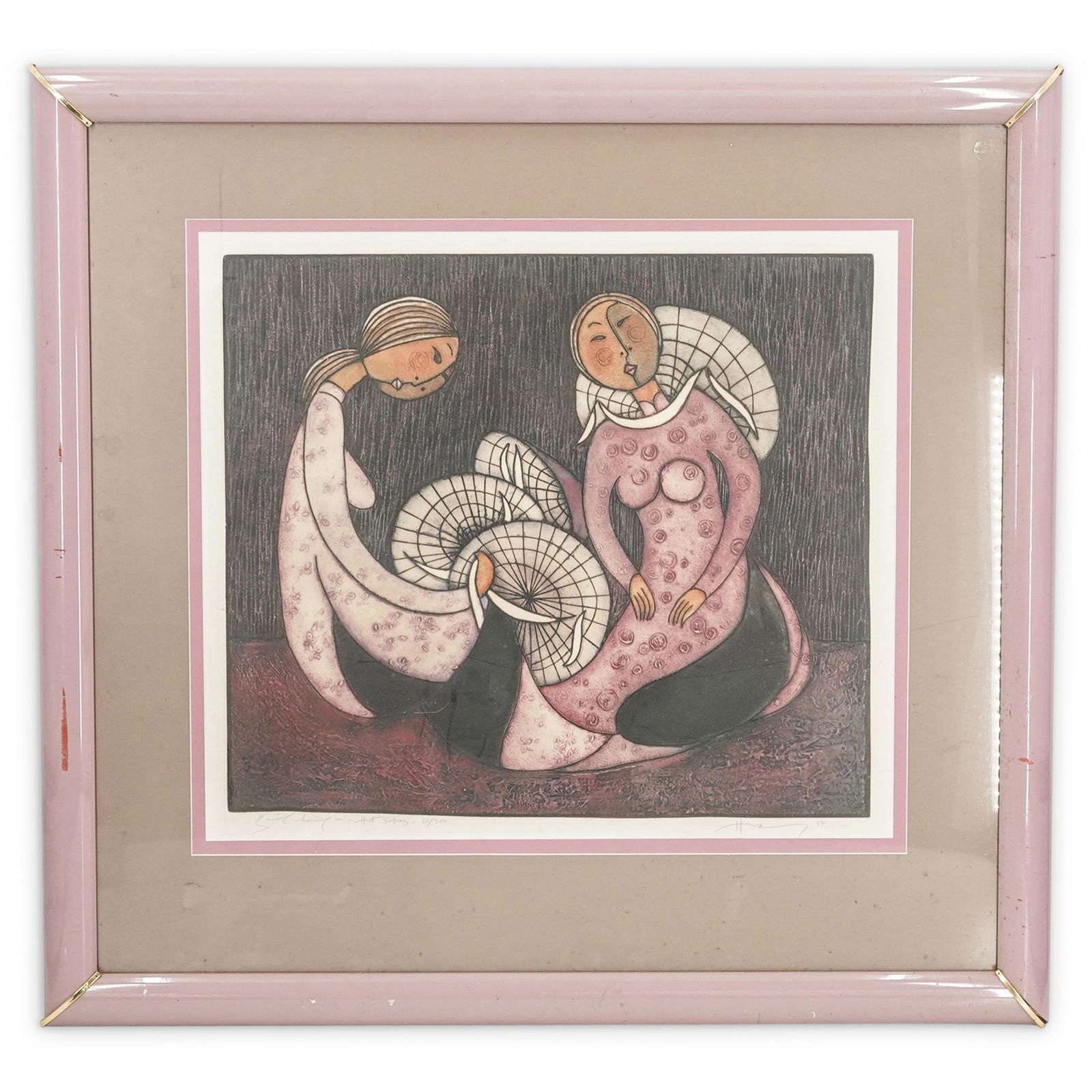 Signed & Numbered Woodblock (1 of 8)