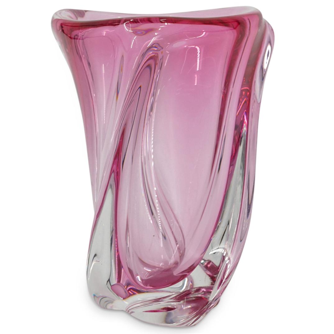 Pink Val St. Lambert Vase (1 of 6)