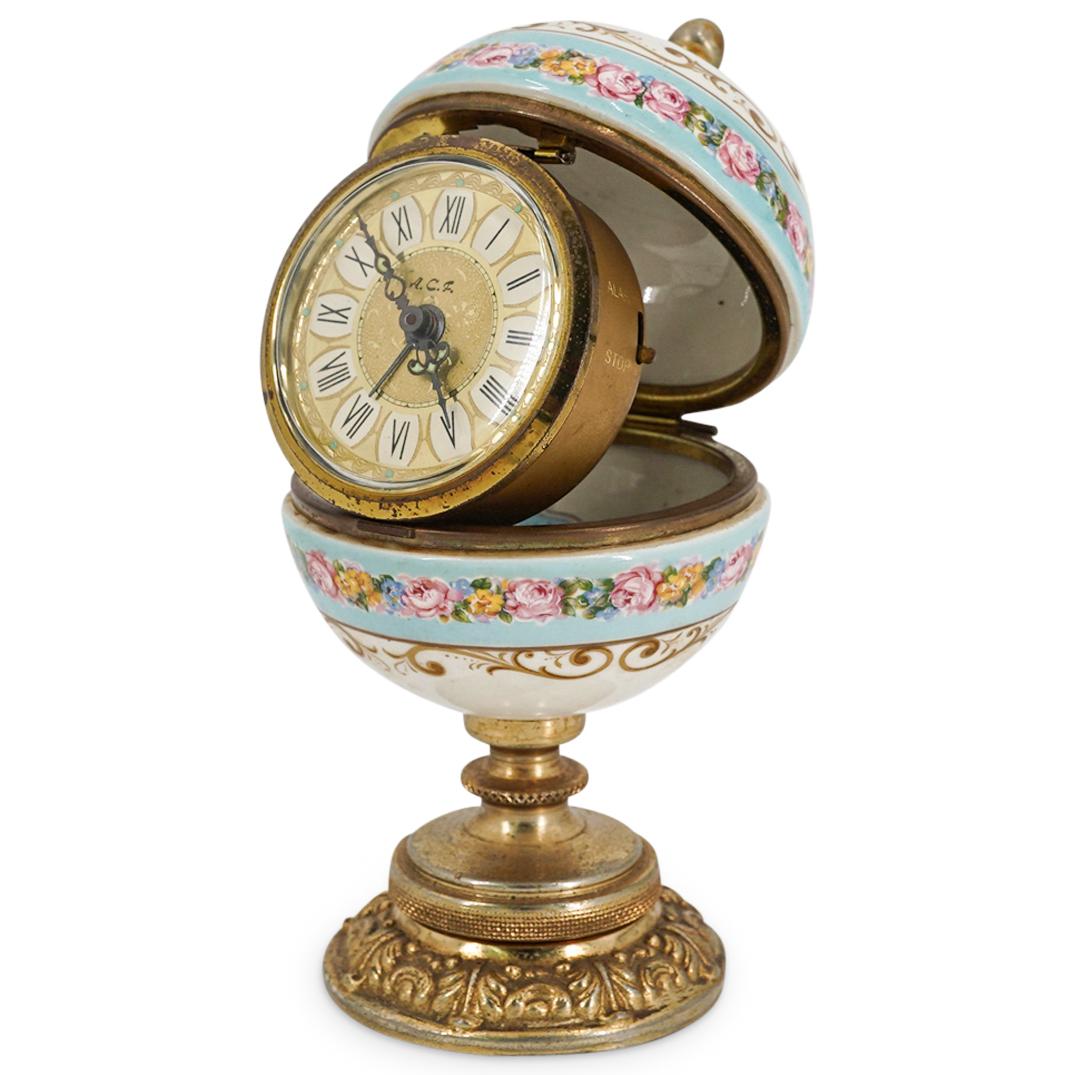 French Porcelain Oyster Clock (1 of 5)
