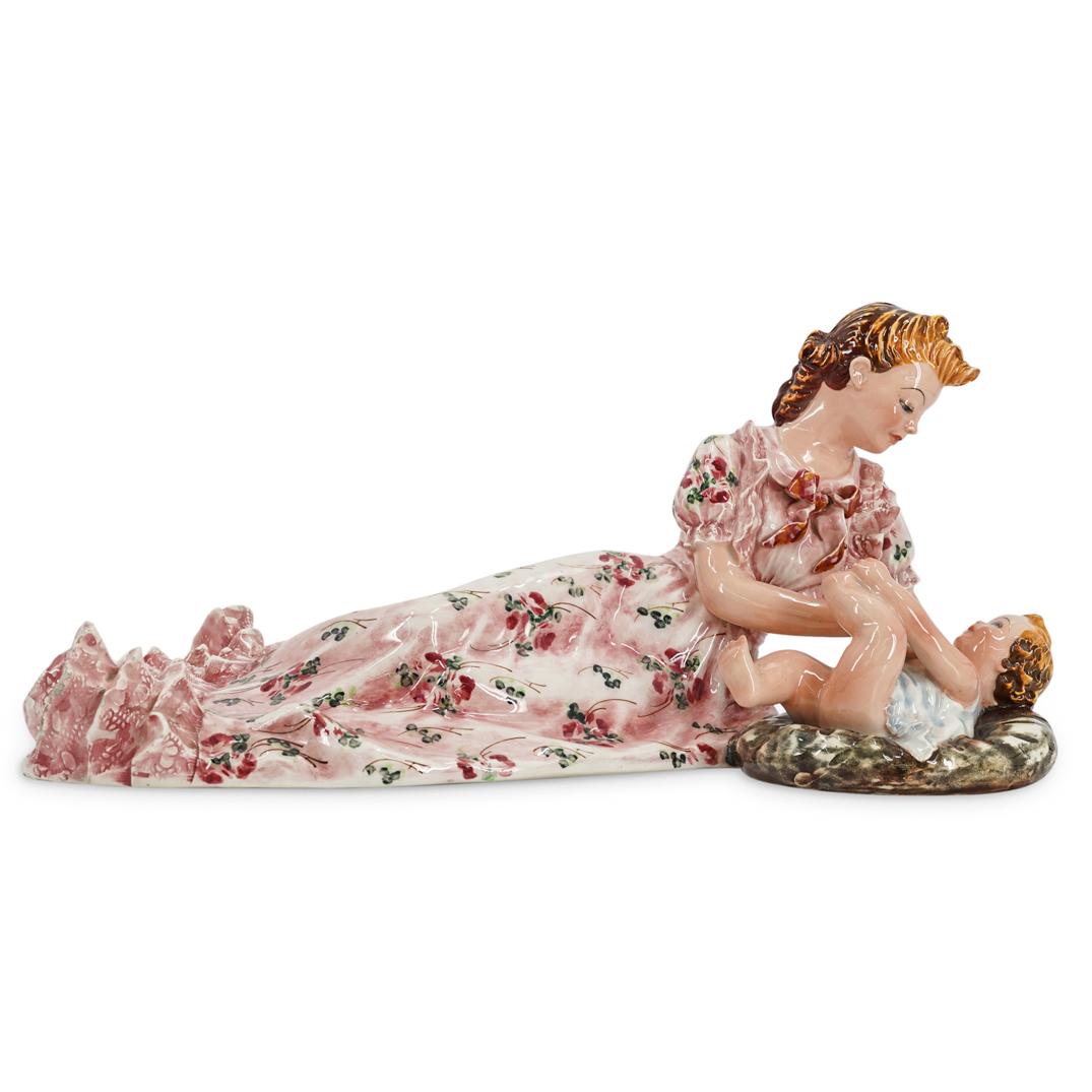 Signed Italian Porcelain Figure (1 of 8)