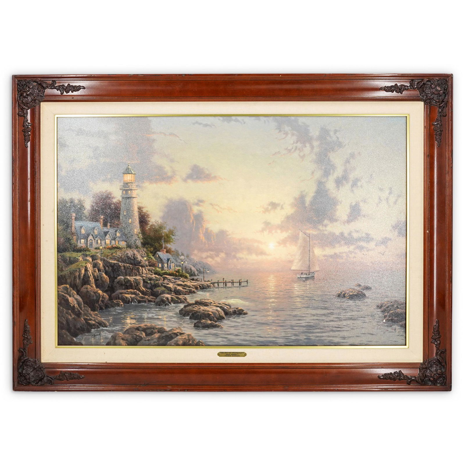 Thomas Kinkade Hand-embellished Giclee (1 of 12)