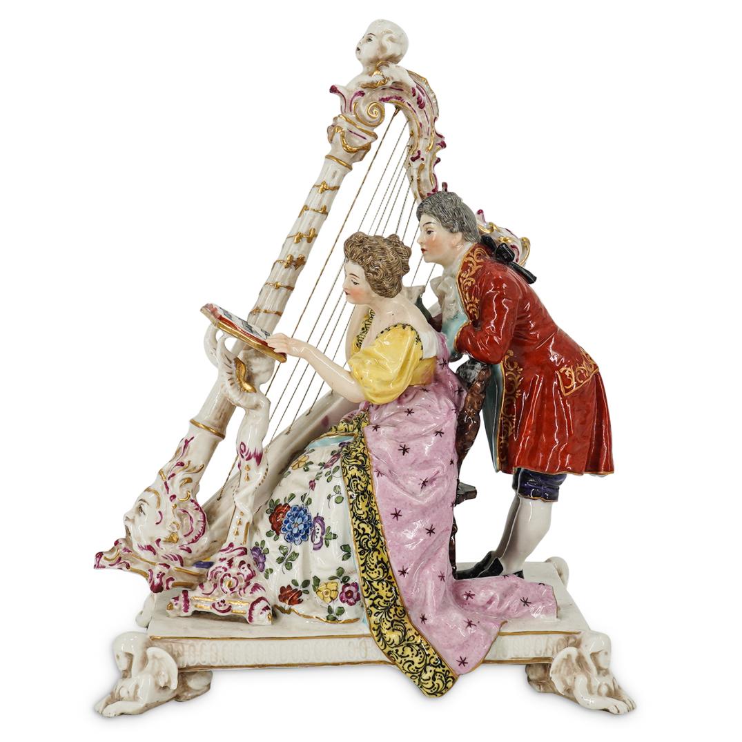 19th Cent. Sevres Figural Porcelain Group (1 of 7)