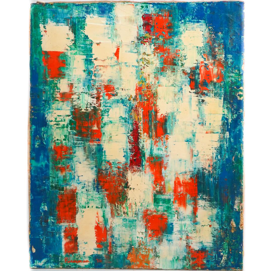 Marion Riseman (American, 1928-2010) Oil on Canvas (1 of 5)