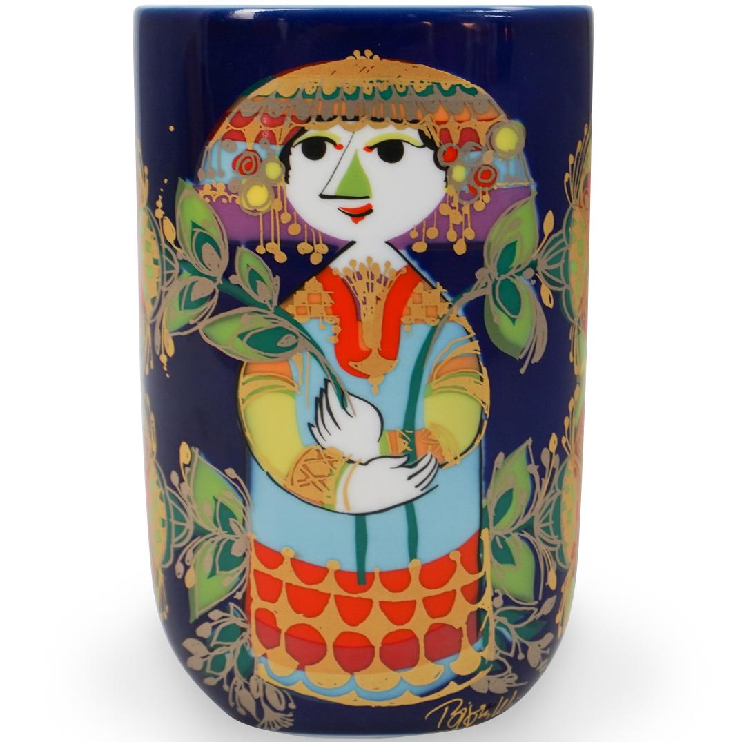 Rosenthal Studio Linie Bjorn Wiinblad Porcelain Vase (1 of 4)