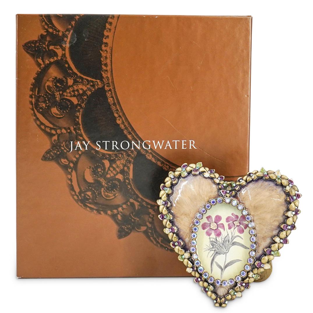 Jay Strongwater Enameled Heart Photo Frame (1 of 5)
