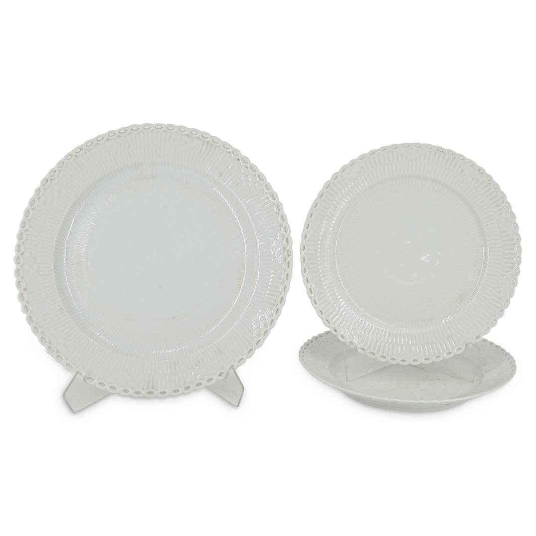 (3 Pcs) Royal Copenhagen "White Full Lace" Porcelain (1 of 4)