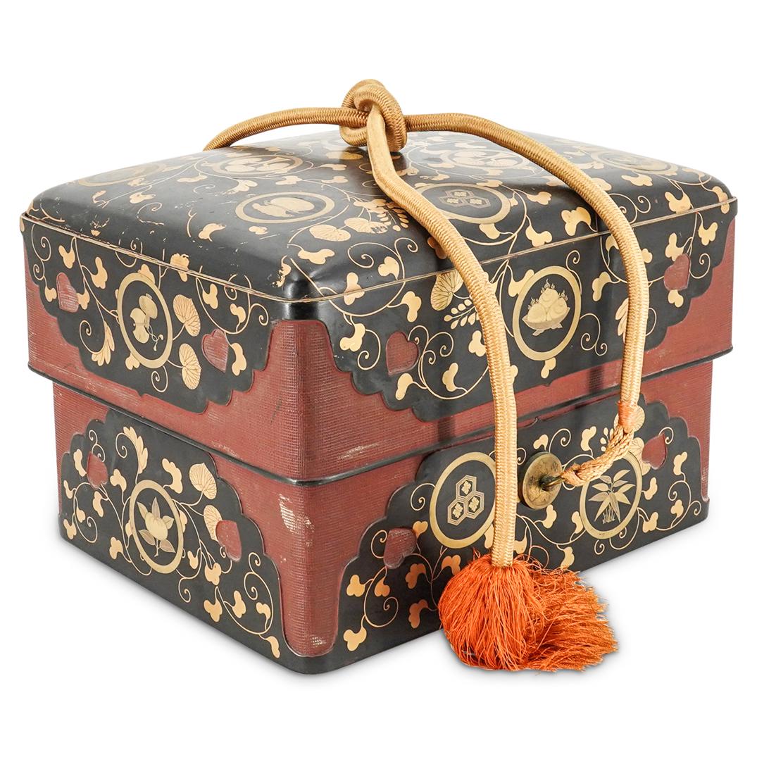 Japanese Document Box With Original Rope Tie (1 of 7)