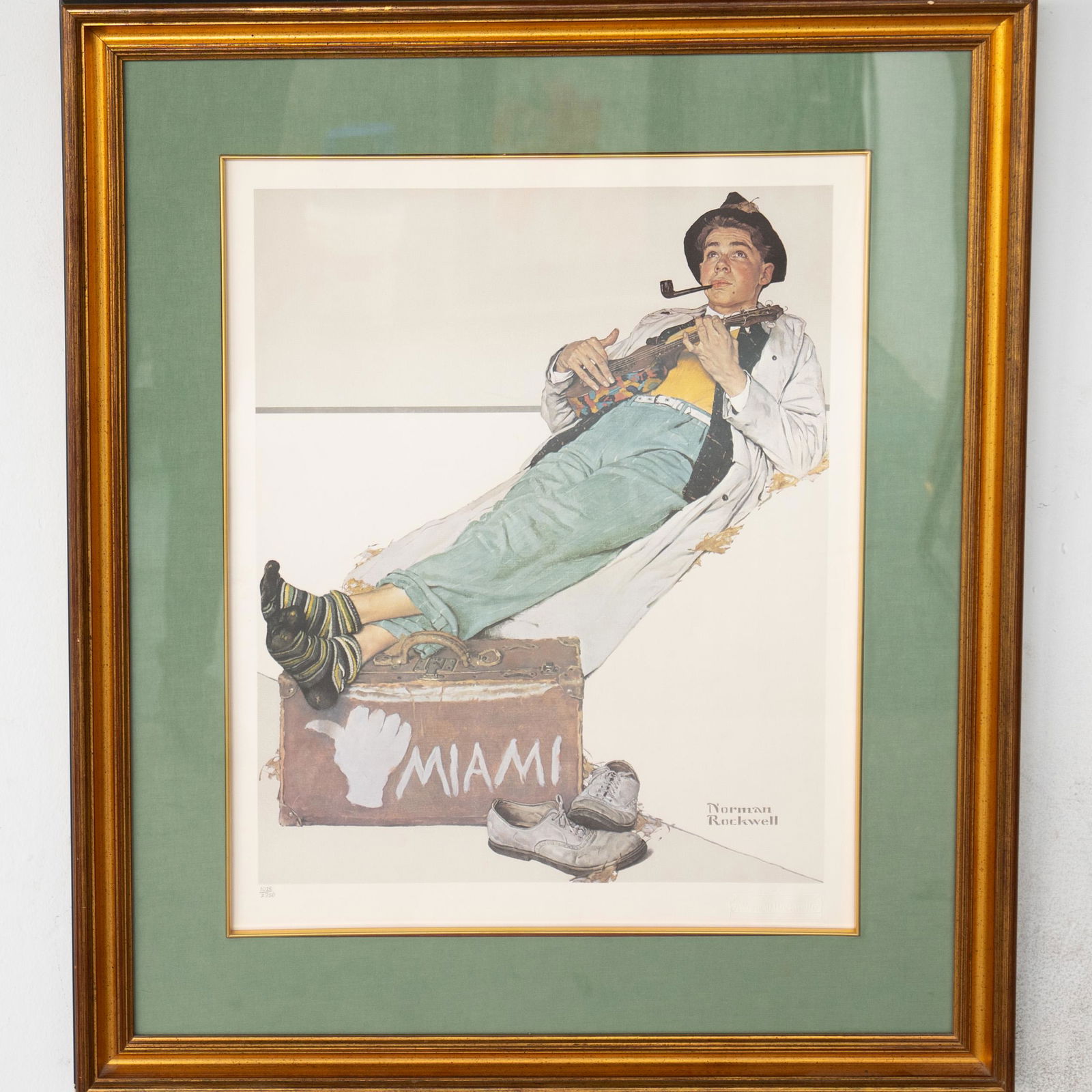 Norman Rockwell (American. 1894-1978) Lithograph (1 of 5)