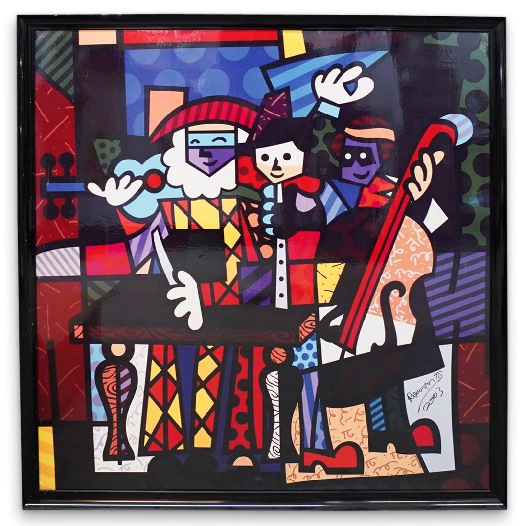 Romero Britto (Brazilian, b 1963) "Spanish Sensation" (1 of 3)
