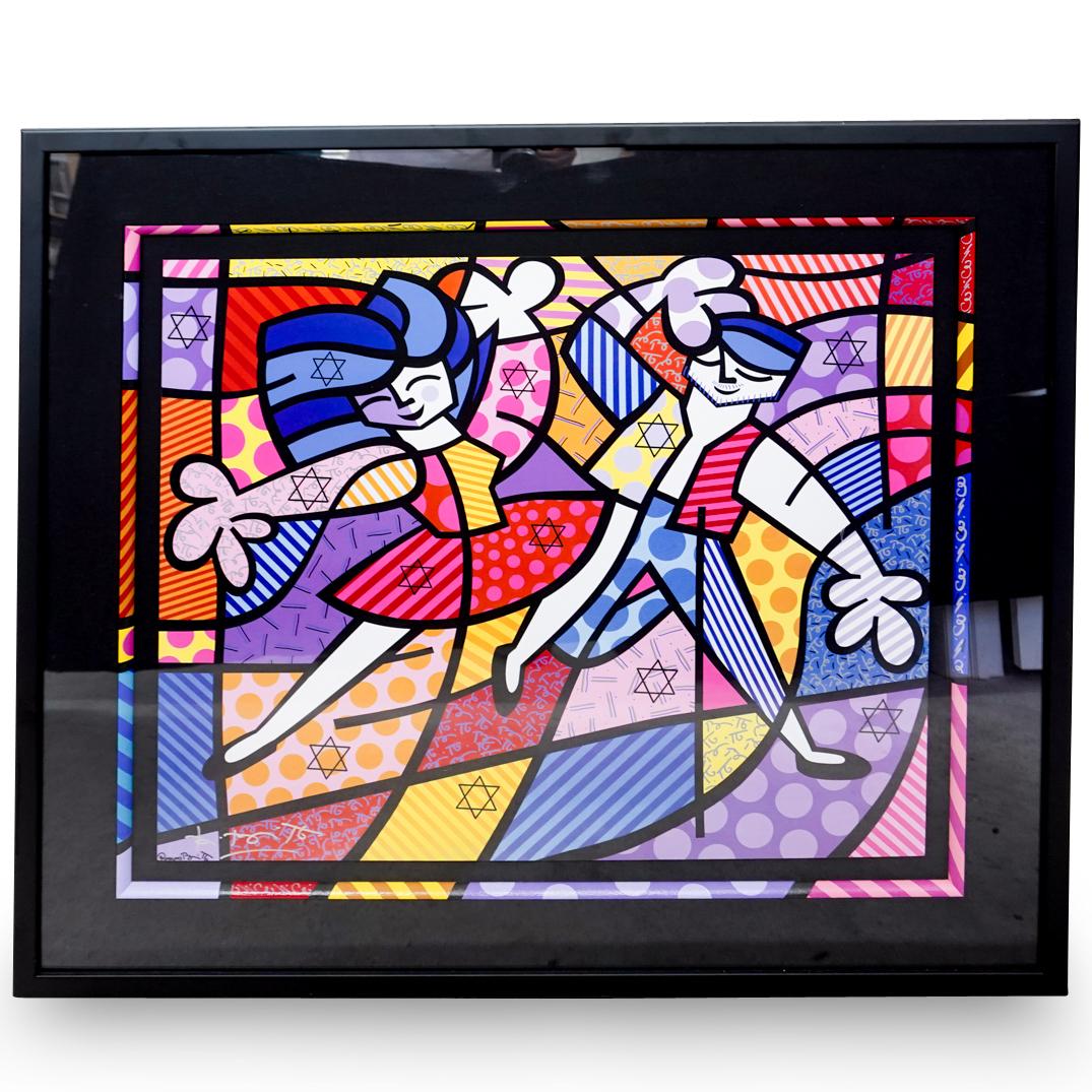 Romero Britto (Brazilian, b 1963) Signed Serigraph (1 of 4)