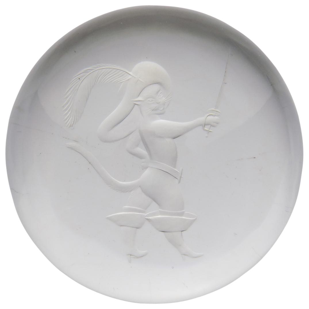 Max Erlacher "Puss In Boots" Paperweight (1 of 4)