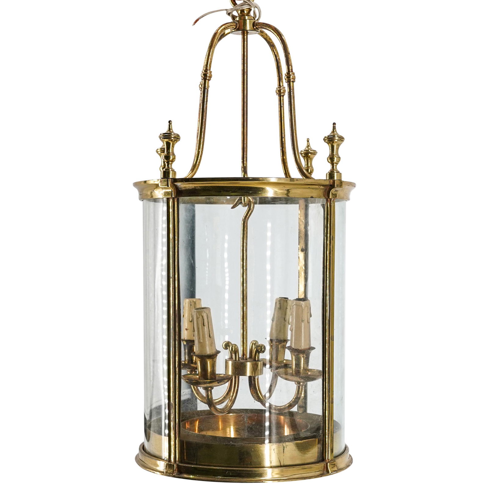 French Bronze Lantern Chandelier (1 of 7)
