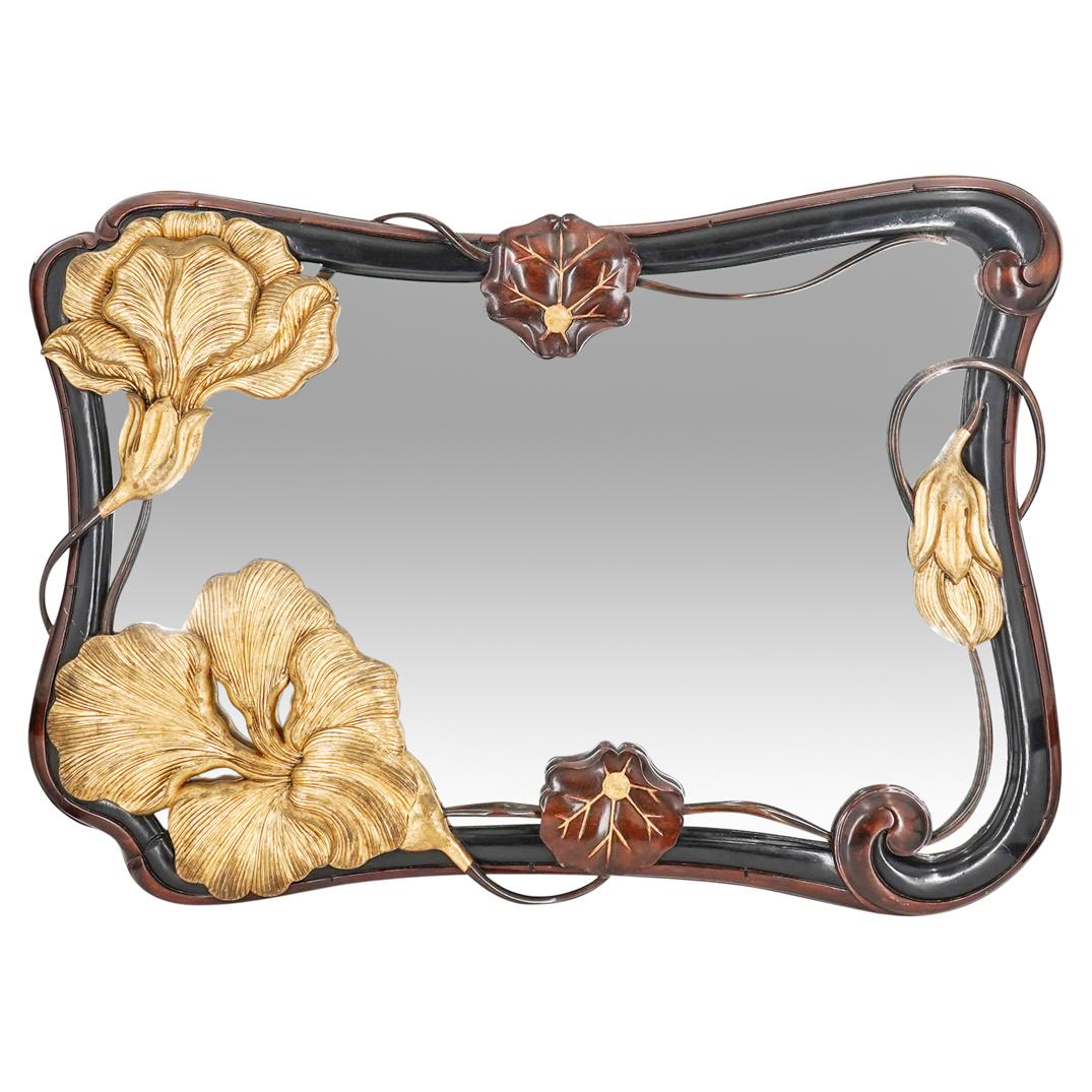 French Art Nouveau Mirror (1 of 6)