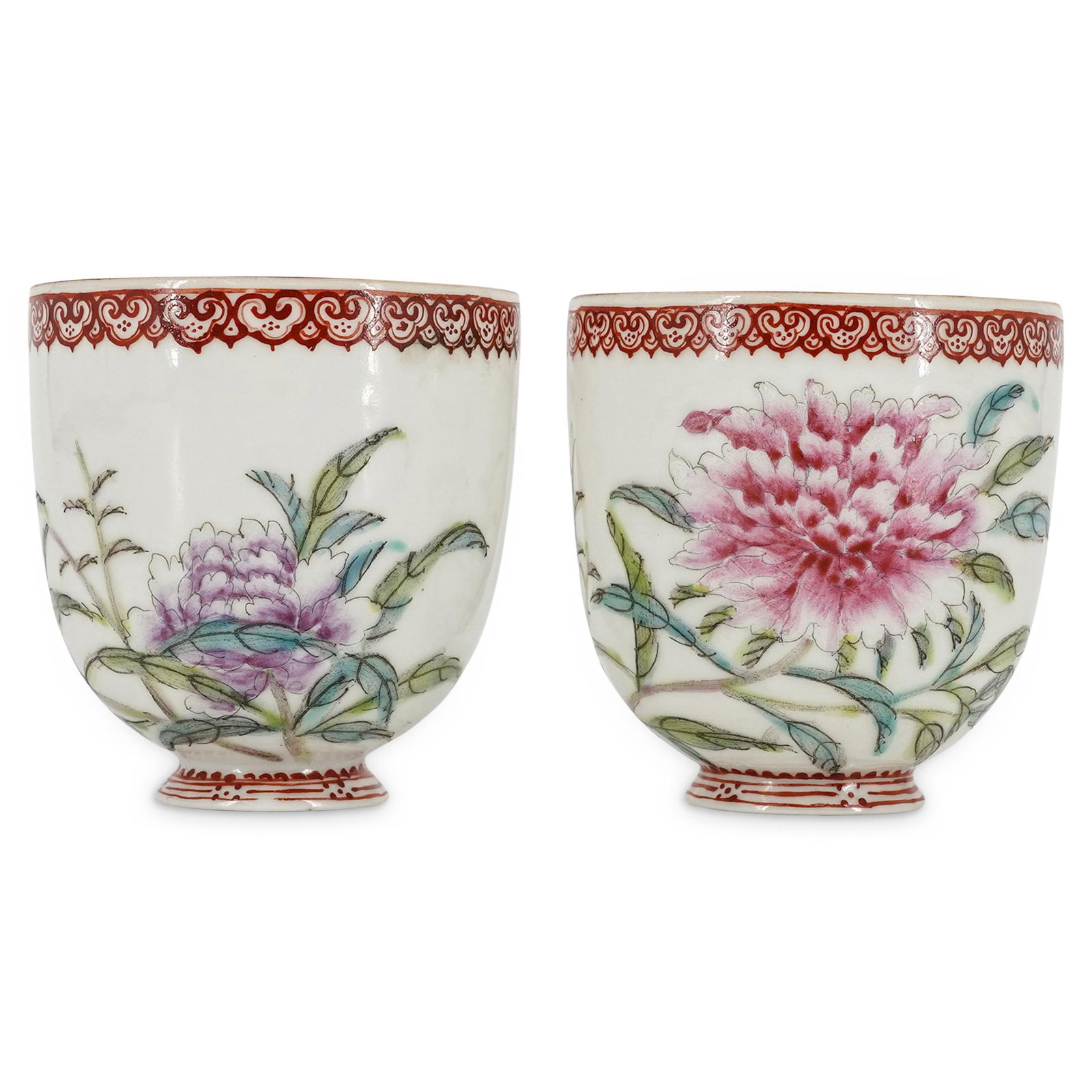 Pair of Chinese Porcelain Cups (1 of 7)