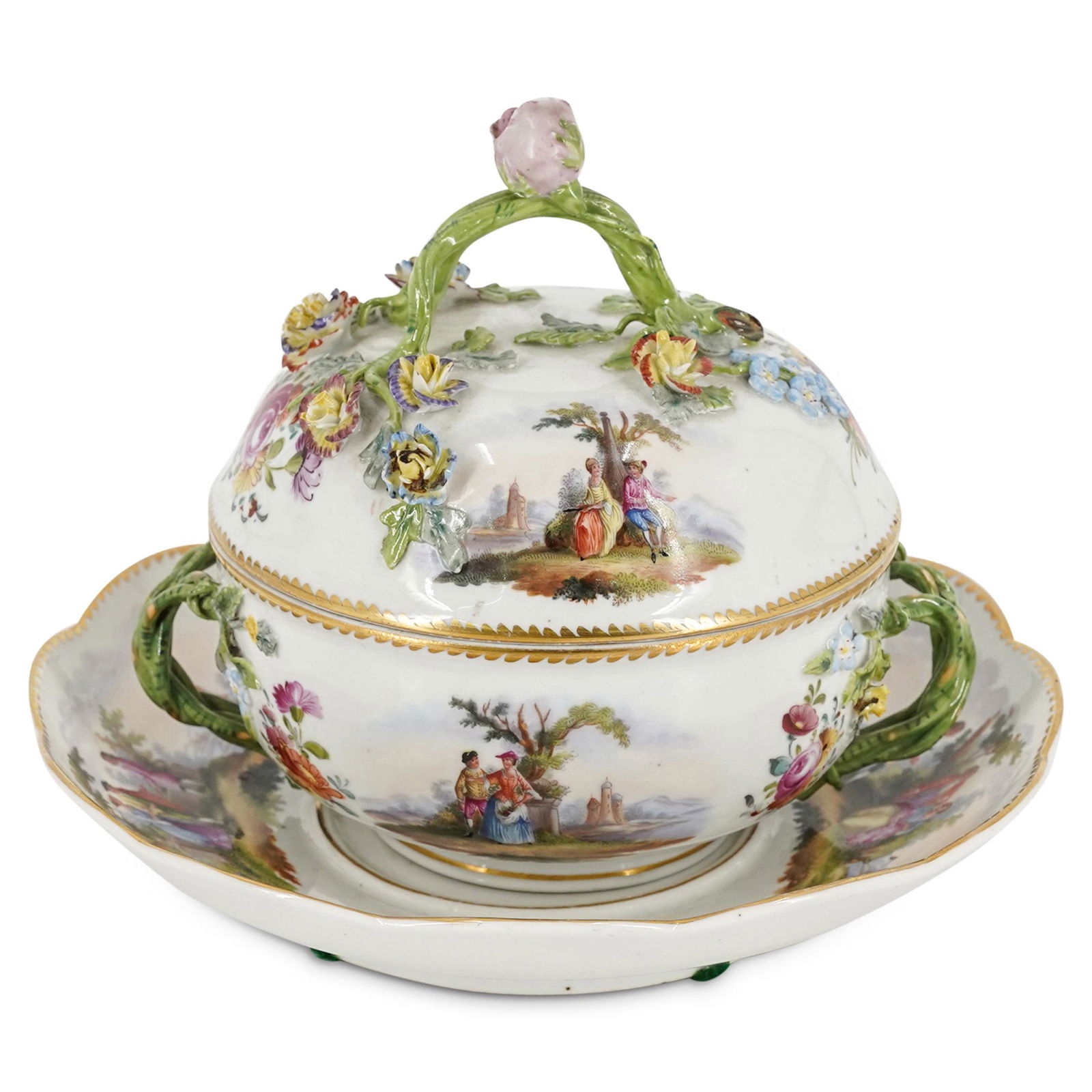 T Meissen Porcelain Tureen & Underplate (1 of 12)