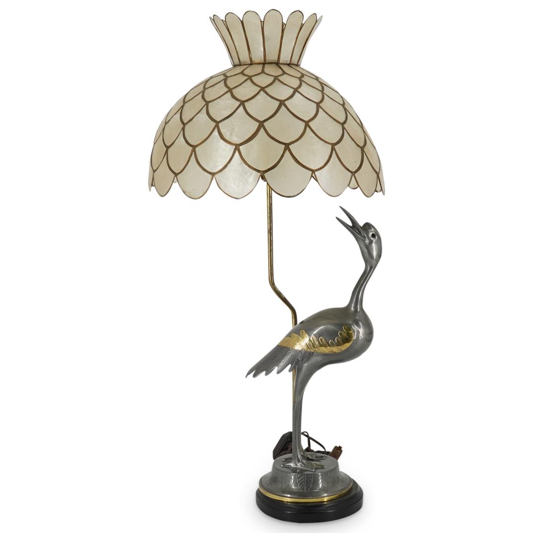 Art Deco Figural Bird Table Lamp (1 of 4)