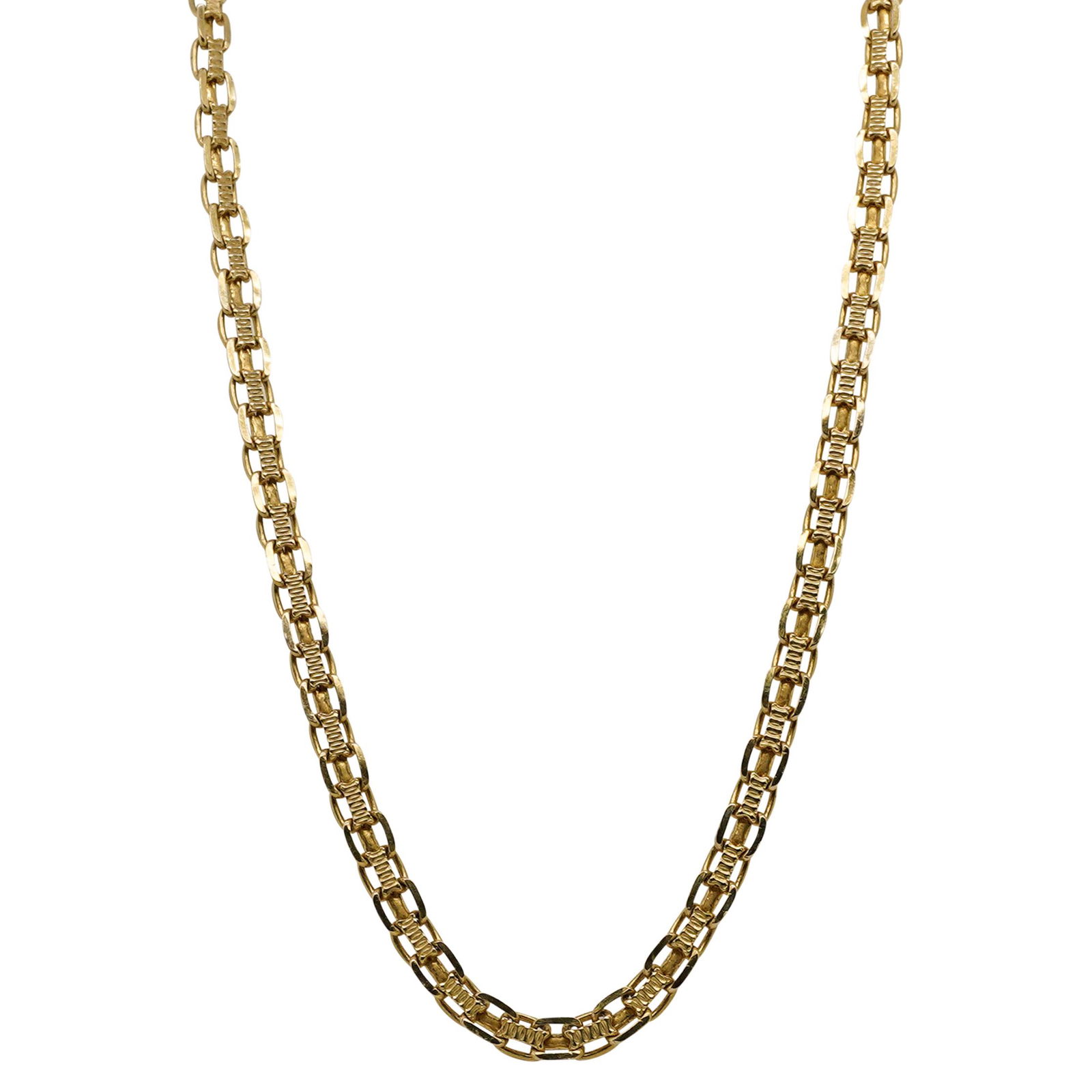 14k Gold Chain Link Necklace (1 of 3)