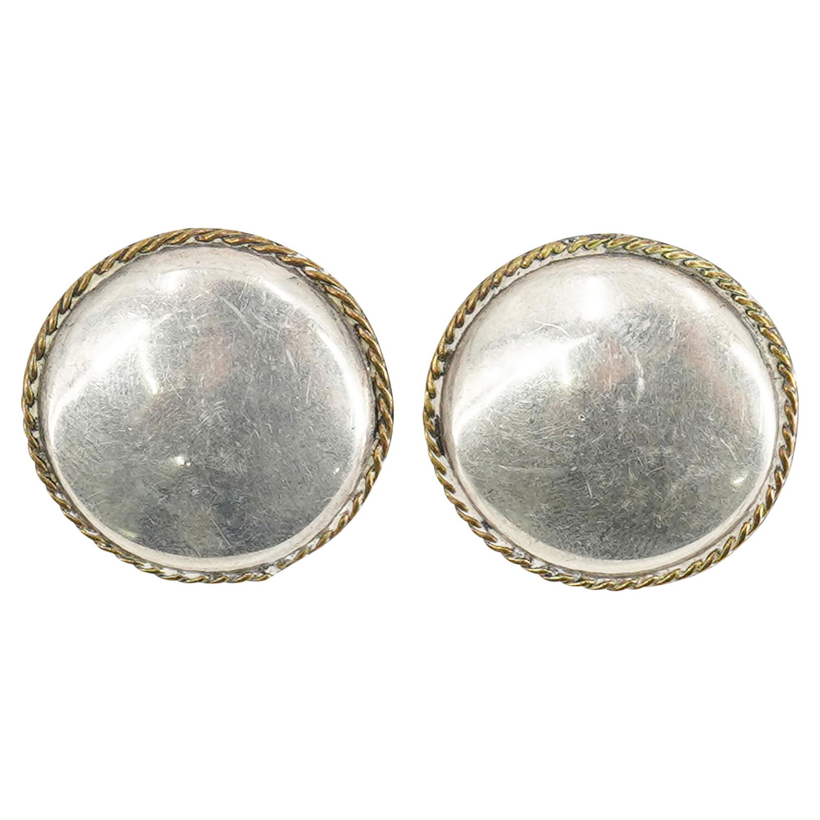 Mexican Taxco .925 Sterling Silver Stud Earrings (1 of 3)