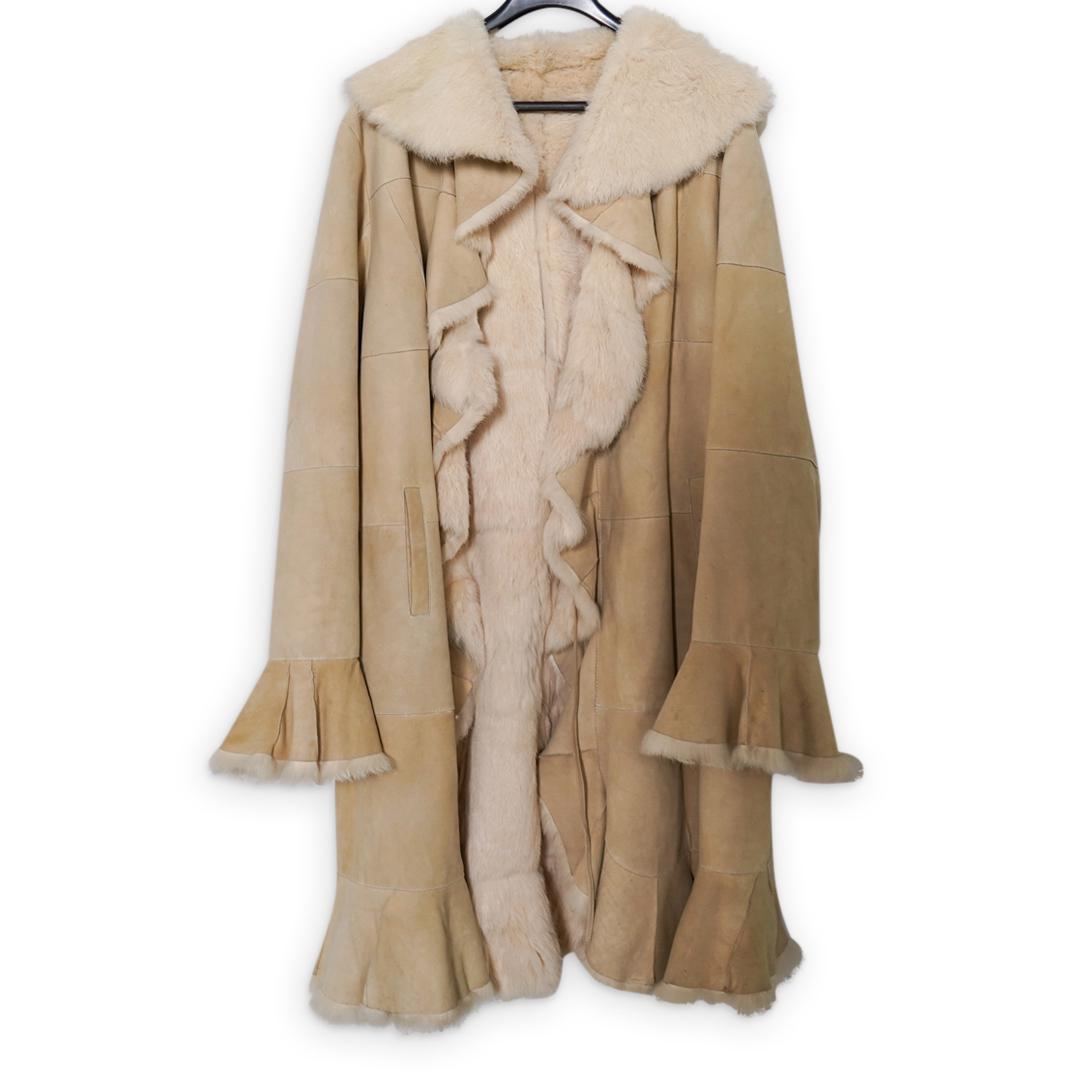 Ladies Rabbit Fur Coat (1 of 7)