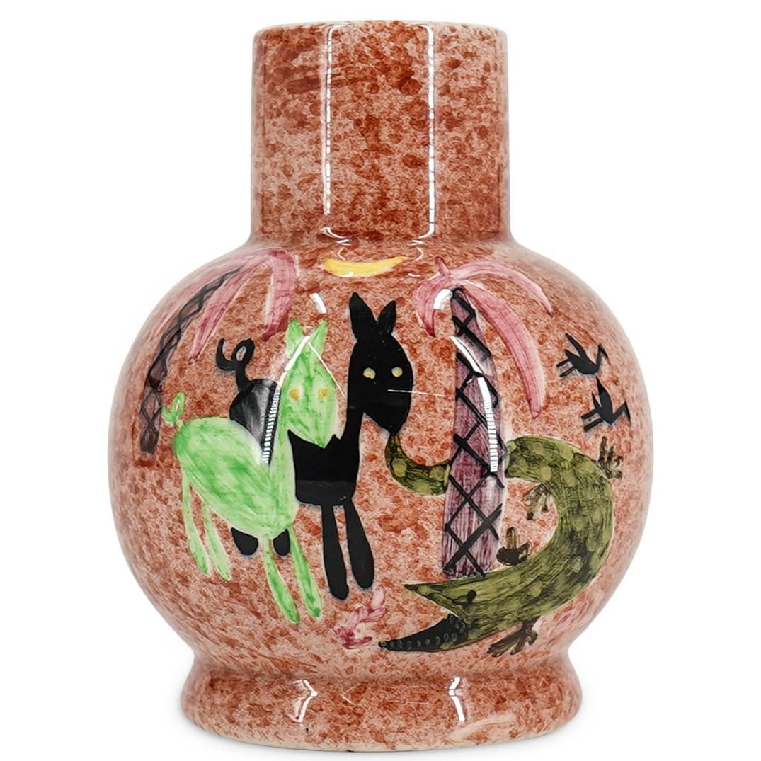 Mario Sturani Fur Lenci Italian Animal Vase (1 of 4)