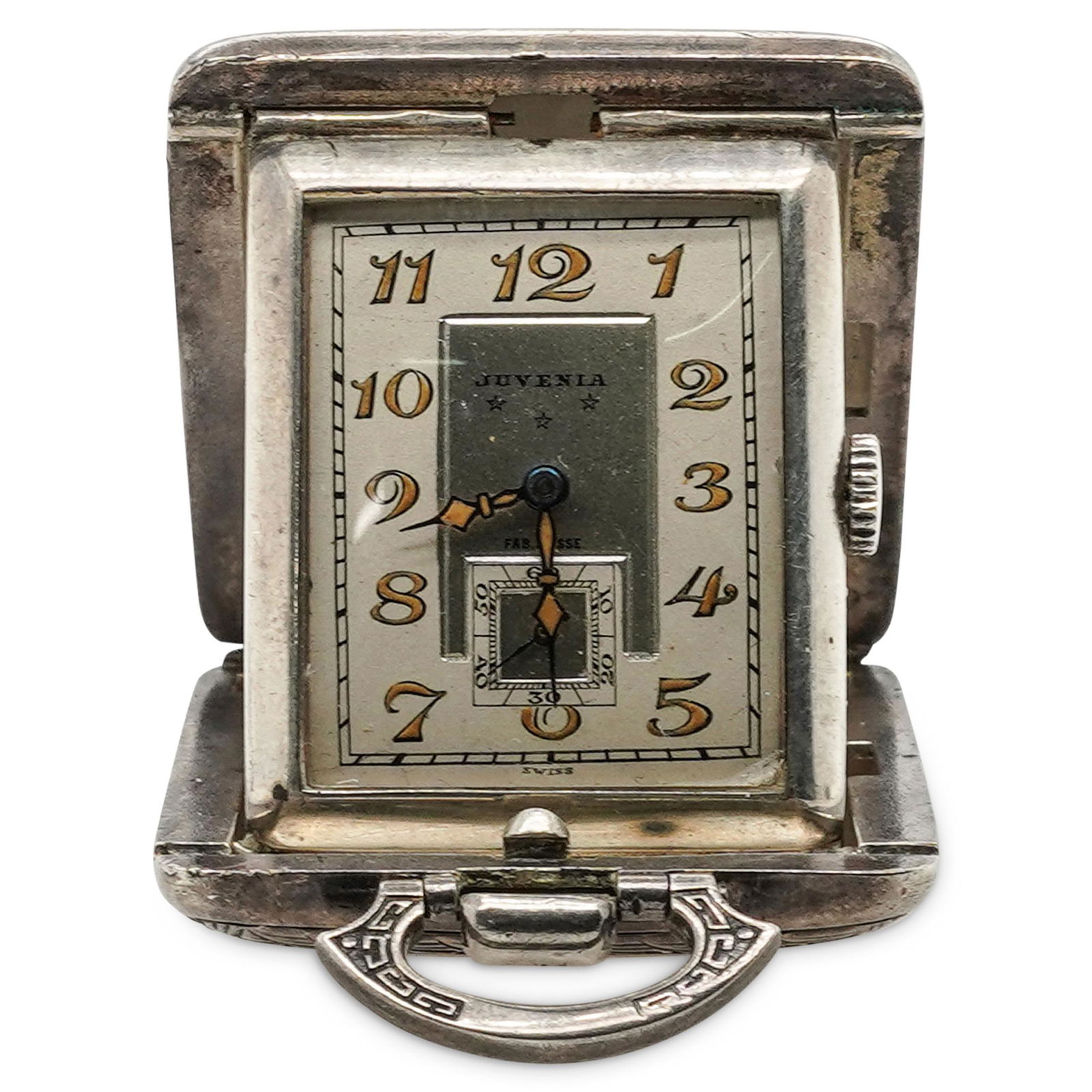 Antique Juvenia FAB SUISSE Sterling Silver Art Deco (1 of 2)