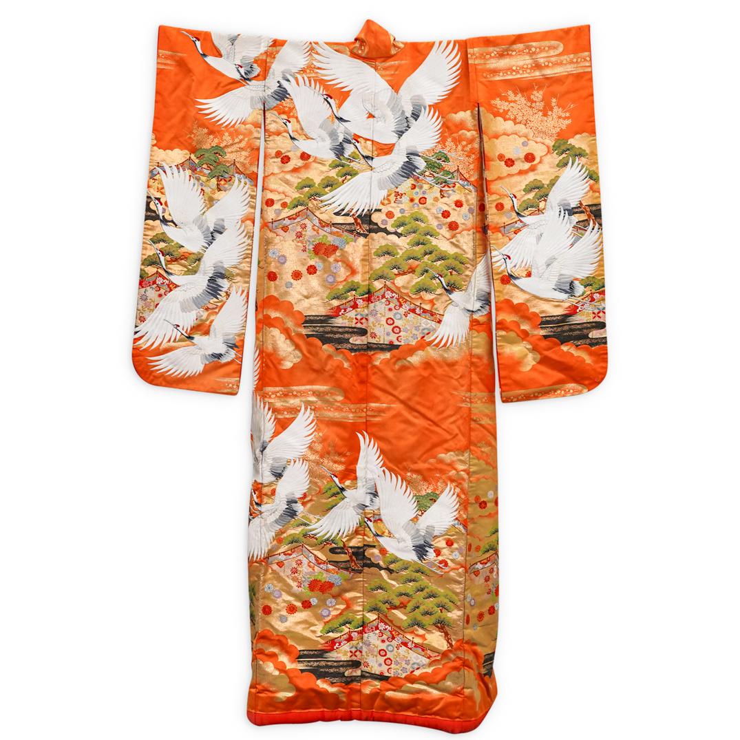 Chinese Embroidered Silk Kimono (1 of 12)
