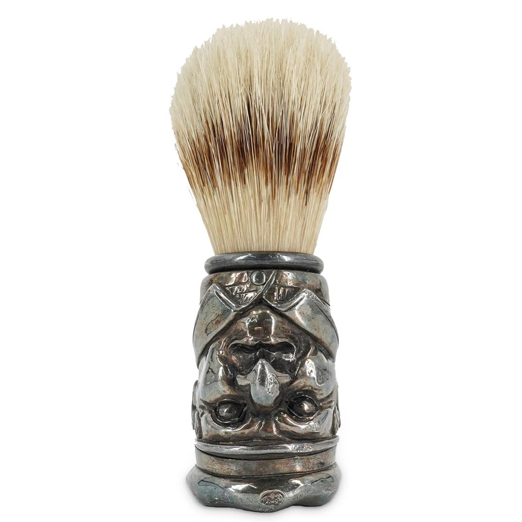 Antique Sterling Shaving Brush (1 of 5)