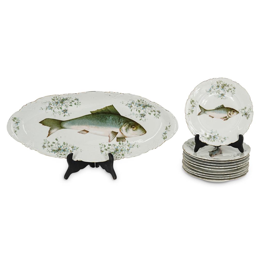 (11 Pc) LS&S Carlsbad Porcelain Set (1 of 8)