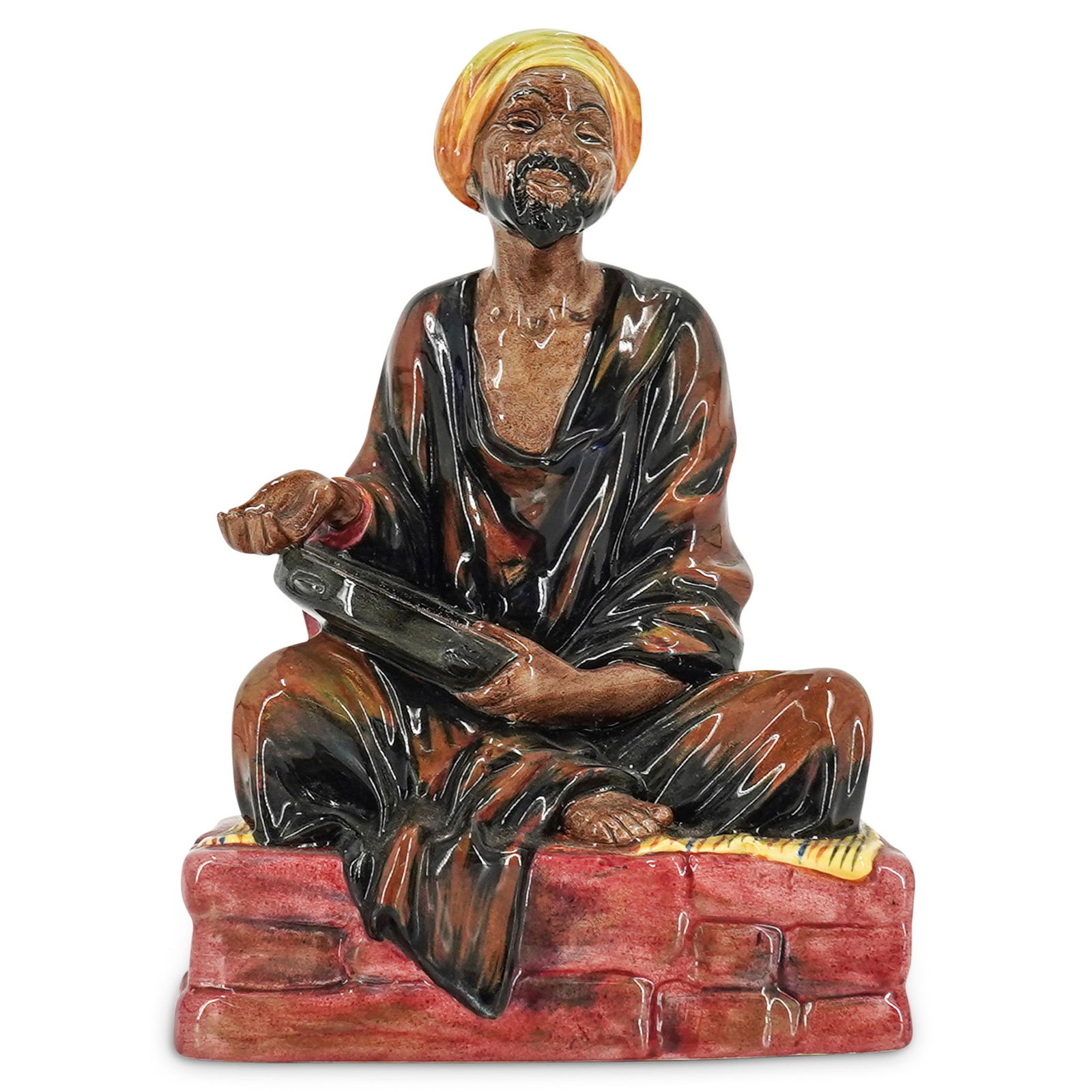 Royal Doulton Glazed Porcelain "The Mendicant" Figurine (1 of 7)