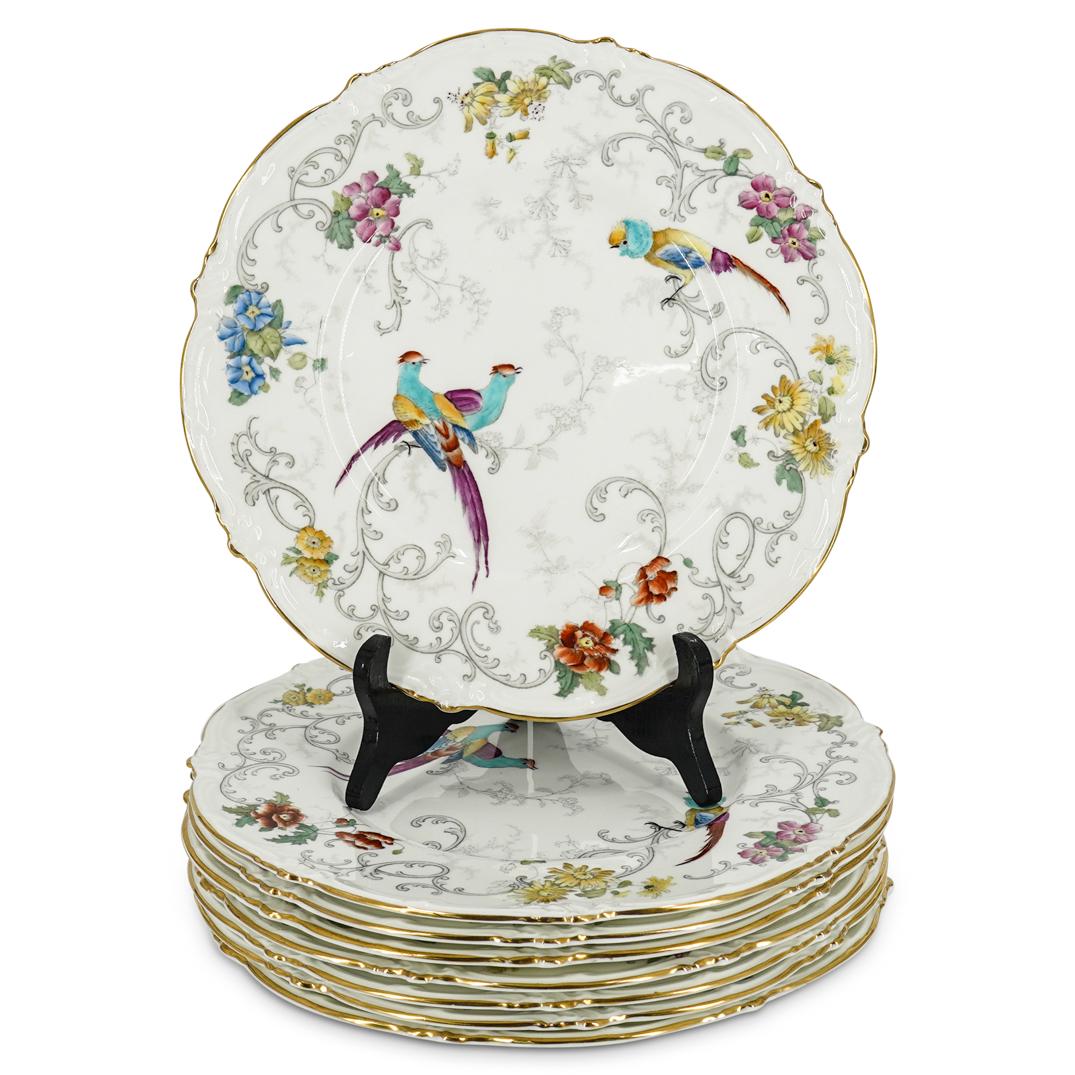 (8Pc) Royal Cauldon "Marlborough" Porcelain Dish Set (1 of 6)