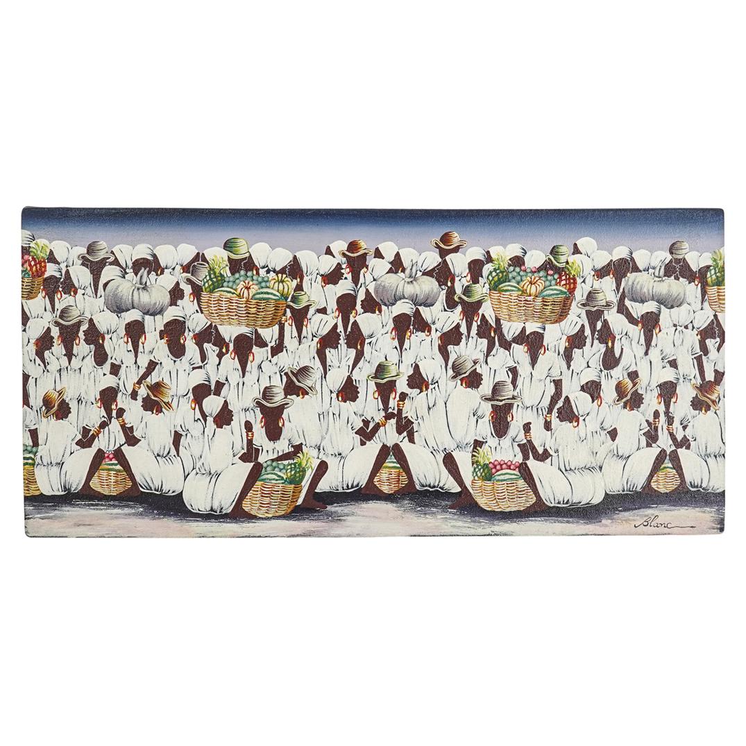 Jean Claude Blanc (Haiti, 1965) Acrylic on Canvas (1 of 5)