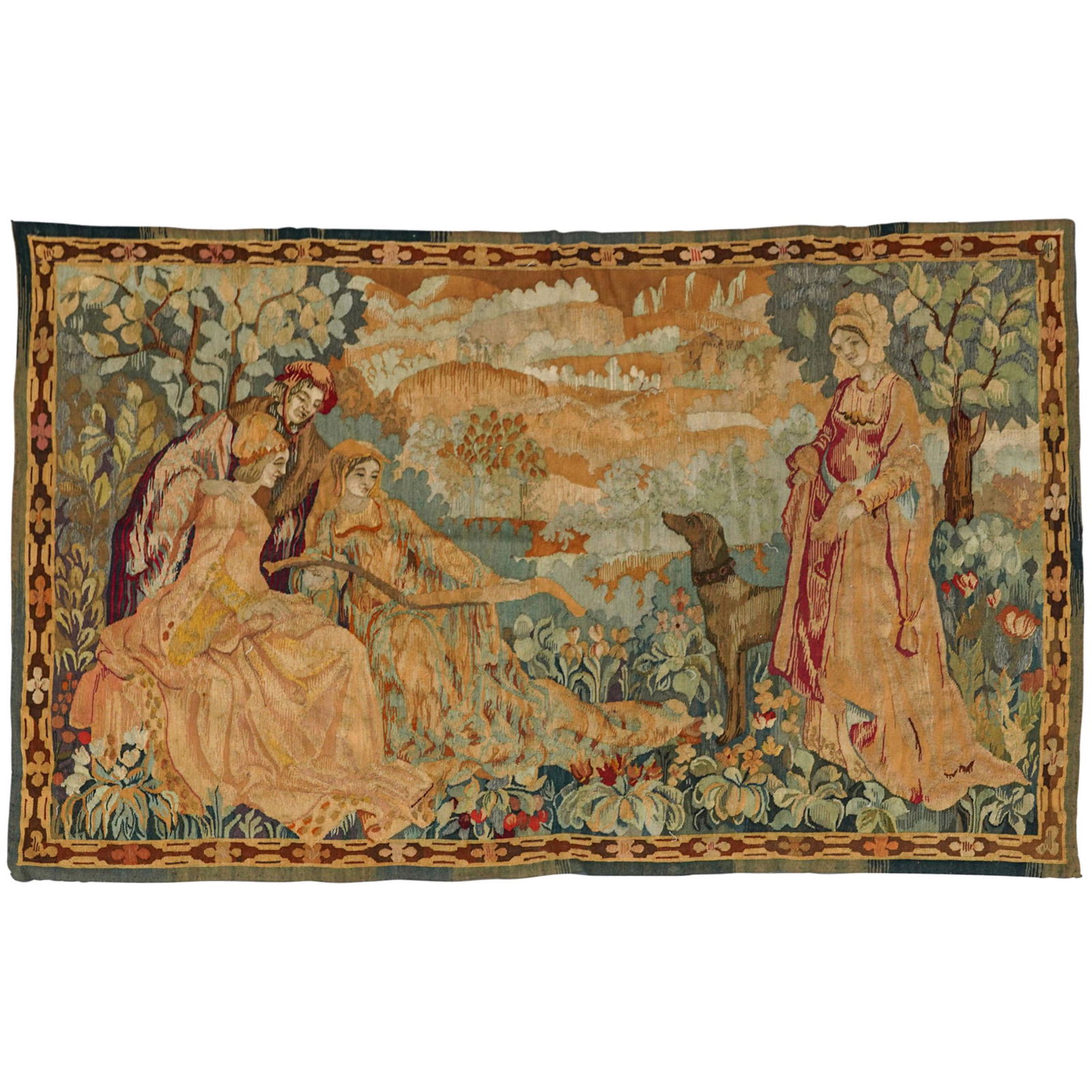 Antique French Tapestry (1 of 11)