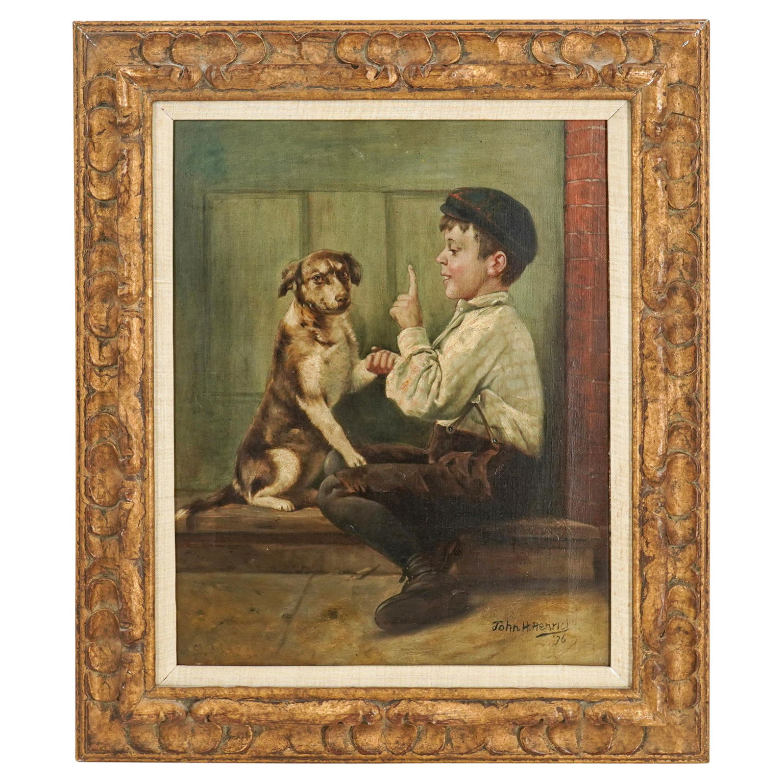 John Henry Henrici (1874-1958) Oil On Canvas (1 of 7)