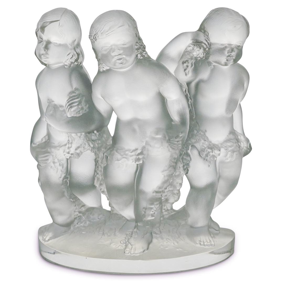 Lalique Crystal "Luxembourg" Sculpture (1 of 5)